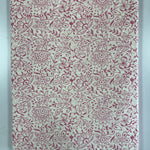 Rose Pink Hand-Block Printed Cotton Cloth