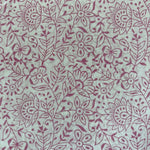 Rose Pink Hand-Block Printed Cotton Cloth
