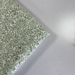 Sage Green Jal Hand-Block Printed Cotton Cloth