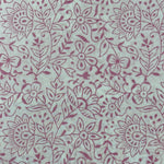 Rose Pink Hand-Block Printed Cotton Cloth