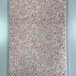 Rose Pink Hand-Block Printed Cotton Cloth