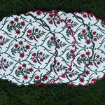 Ruby Red and Emerald Green Placemat