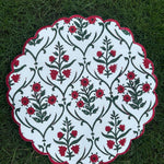 Ruby Red and Emerald Green Placemat