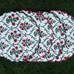 Ruby Red and Emerald Green Placemat