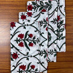 Ruby Red and Emerald Green Napkins