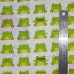 Kids Hand Screen Print Fabric, 100% Cotton Quilting Fabric by the Yard, Quilt Fabric by Yard, Floral Fabric, Quilt Fabric for Face Mask