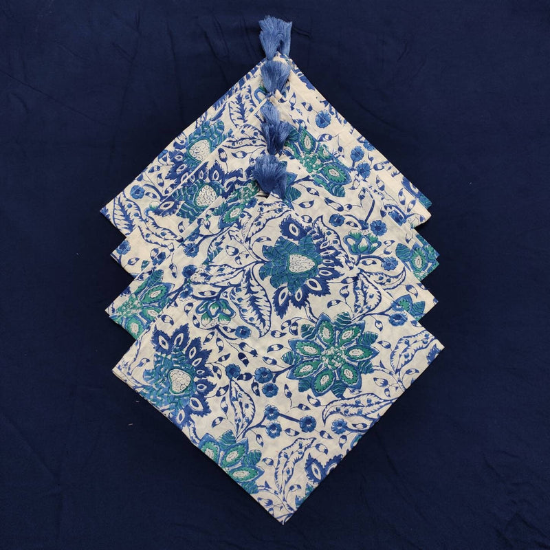 Cotton Napkin, Fabric Face Mask, Facemask, Dinner Cocktail Cloth Table Printed Napkin Set,Bandana Wedding gifts
