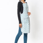 Women’s Floral Printed Cotton Pocket Apron