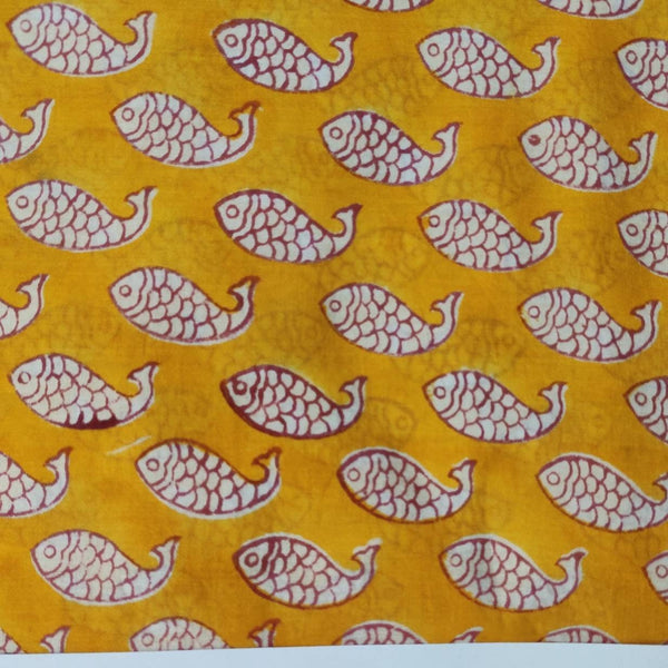 Hand Block Print Fabric, 100% Cotton Quilting Fabric by the Yard, Quilt Fabric by Yard, Floral Fabric, Quilt Fabric, Fabric Mask