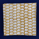 Kids table cotton napkin, 20" X 20" SET of 4, Child Bandana Face mask Cover, wedding cotton napkin,Child Block Printed Napkins