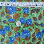 5, Hand Block Print Fabric, 100% Cotton Quilting Fabric by the Yard, Quilt Fabric by Yard, Floral Fabric, Quilt Fabric, Fabric Mask