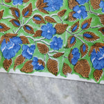 5, Hand Block Print Fabric, 100% Cotton Quilting Fabric by the Yard, Quilt Fabric by Yard, Floral Fabric, Quilt Fabric, Fabric Mask