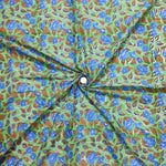 5, Hand Block Print Fabric, 100% Cotton Quilting Fabric by the Yard, Quilt Fabric by Yard, Floral Fabric, Quilt Fabric, Fabric Mask