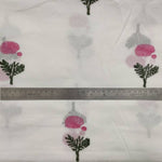 Hand Block Print Fabric, 100% Cotton Quilting Fabric by the Yard, Quilt Fabric by Yard, Floral Fabric, Quilt Fabric, Fabric for Face Mask