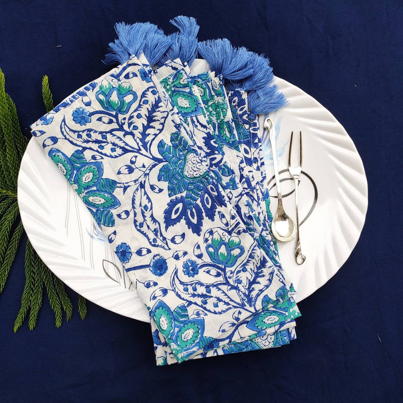 Cotton Napkin, Fabric Face Mask, Facemask, Dinner Cocktail Cloth Table Printed Napkin Set,Bandana Wedding gifts