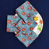 Cotton Napkin, Fabric Face Mask, Facemask, Dinner Cocktail Cloth Table Printed Napkin Set of 4,Bandana Wedding gifts, 20 X 20 inches