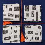 Organic linen napkins set / Natural pure washed linen napkin set of 4 6 8, soft table decor / Eco friendly dinning Bestseller, 20" X 20"