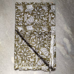 Hand Block Printed Fabric, 100% Cotton Quilting Fabric by the Yard, Quilt Fabric by Yard, Floral Fabric, Table cloth Fabric