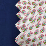 Tea/lunch/cotton/ like vintage napkin (set of 4),Floral Block Printed Napkins,vintage table cotton napkin, 20 X 20 inches