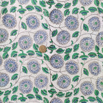 Hand Block Printed Fabric, 100% Cotton Quilting Fabric by the Yard, Quilt Fabric by Yard, Floral Fabric, Quilt Fabric, Fabric Face