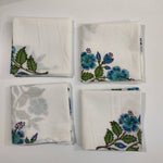 Cloth Napkins - Organic Cotton - Set of 4 - Green - Cotton Napkin Set - Eco Friendly Dinner Napkins - Organic Napkins - Table Setting