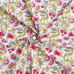 tapestry Floral Drapery Upholstery Pillow Cushion Bedding 100% Cotton Fabric By The Yard 44"Wide