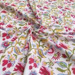 tapestry Floral Drapery Upholstery Pillow Cushion Bedding 100% Cotton Fabric By The Yard 44"Wide