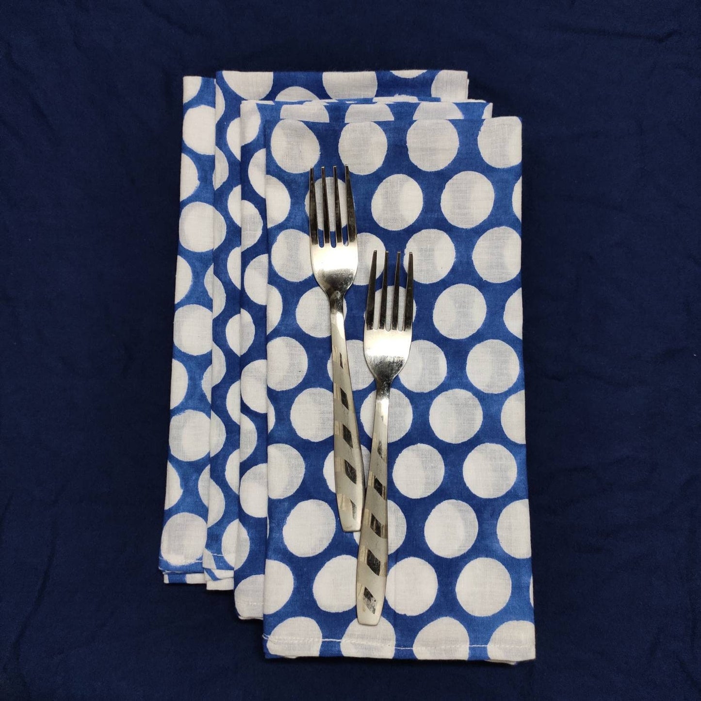 Cloth Napkins - Set of 4 - Large Dinner Table Napkins - Mismatched, Assorted, Variety - Animals and Floral - Housewarming Gift for Family