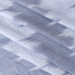 Fine 2/60 Handloom Ikat Fabric, Blue fabric, Fashion fabric, Ikat Fabric, India Cotton fabric, Upholstery fabric- Fabric By yard