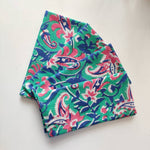 Reusable Cloth Napkins, Set of Four. Washable and Pretty, 18x18 Inches