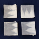 Organic linen napkins set / Natural pure washed linen napkin set of 4, soft table decor / Eco friendly dinning Bestseller, 19" X 19"