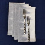 Organic linen napkins set / Natural pure washed linen napkin set of 4, soft table decor / Eco friendly dinning Bestseller, 19" X 19"