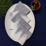 Organic linen napkins set / Natural pure washed linen napkin set of 4, soft table decor / Eco friendly dinning Bestseller, 19" X 19"