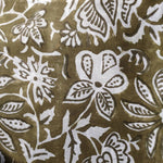 Hand Block Printed Fabric, 100% Cotton Quilting Fabric by the Yard, Quilt Fabric by Yard, Floral Fabric, Table cloth Fabric