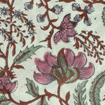 FABRICSG, Cotton Napkins, Cloth Napkins, Indian Block Print Napkins, 9"x9"Cocktail Napkin, 20"x20" Dinner Napkins