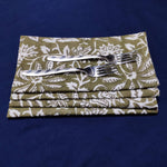 Cotton Napkin, Fabric Face Mask, Bandana, Dinner Cocktail Cloth Table Printed Napkin Set of 4,Bandana Wedding gifts, 20 X 20 inches