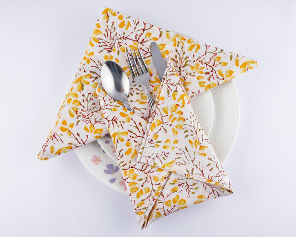 Bumblebee Yellow Napkins
