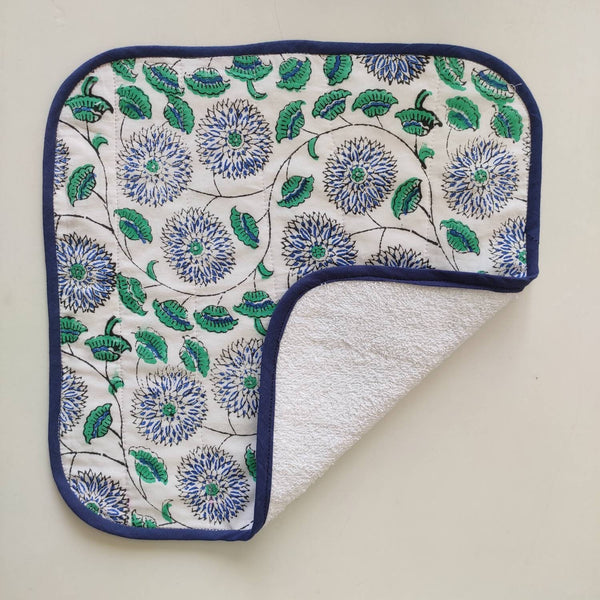 personalized gifts Bath Hand Face Towels Various Colours Sizes, Block Printed Towel, Set of 2