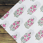 Punch Pink, Uniform Green Napkins