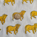 Hand Block Printed Fabric, 100% Cotton Quilting Fabric by the Yard, Quilt Fabric by Yard, kids dress Fabric, Quilt Fabric for Face Mask