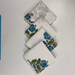 Cloth Napkins - Organic Cotton - Set of 4 - Green - Cotton Napkin Set - Eco Friendly Dinner Napkins - Organic Napkins - Table Setting