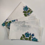 Cloth Napkins - Organic Cotton - Set of 4 - Green - Cotton Napkin Set - Eco Friendly Dinner Napkins - Organic Napkins - Table Setting