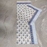 Indian hand block print bed Sheet/double cotton bed sheet/floral bed cover/bed spread/sofa cover