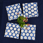 Cloth Napkins - Set of 4 - Large Dinner Table Napkins - Mismatched, Assorted, Variety - Animals and Floral - Housewarming Gift for Family