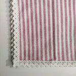 Pink striped Linen napkins, cloth napkins, striped wedding napkins, linen table napkins, table napkin, rustic napkins, wedding cloth napkin