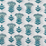 Aquamarine Blue & Turquoise Napkins 20x20* Block Printed 100% Pure Cotton Cloth