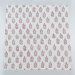 Punch Pink, Uniform Green Napkins