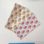 Cloth Napkins, Indian Napkins, Block Print table linen, Bandana - face cover Thanksgiving Gift, 19X19 Inches, Set of 4