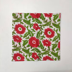 Cotton dinner napkins, indian cotton napkins, party napkins, floral print napkins, table cloth napkins, bulk cotton cloth napkins