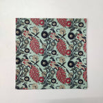 Cotton dinner napkins, indian cotton napkins, hand printed napkins, peacock printed napkins, table cloth napkins, bulk cotton cloth napkins